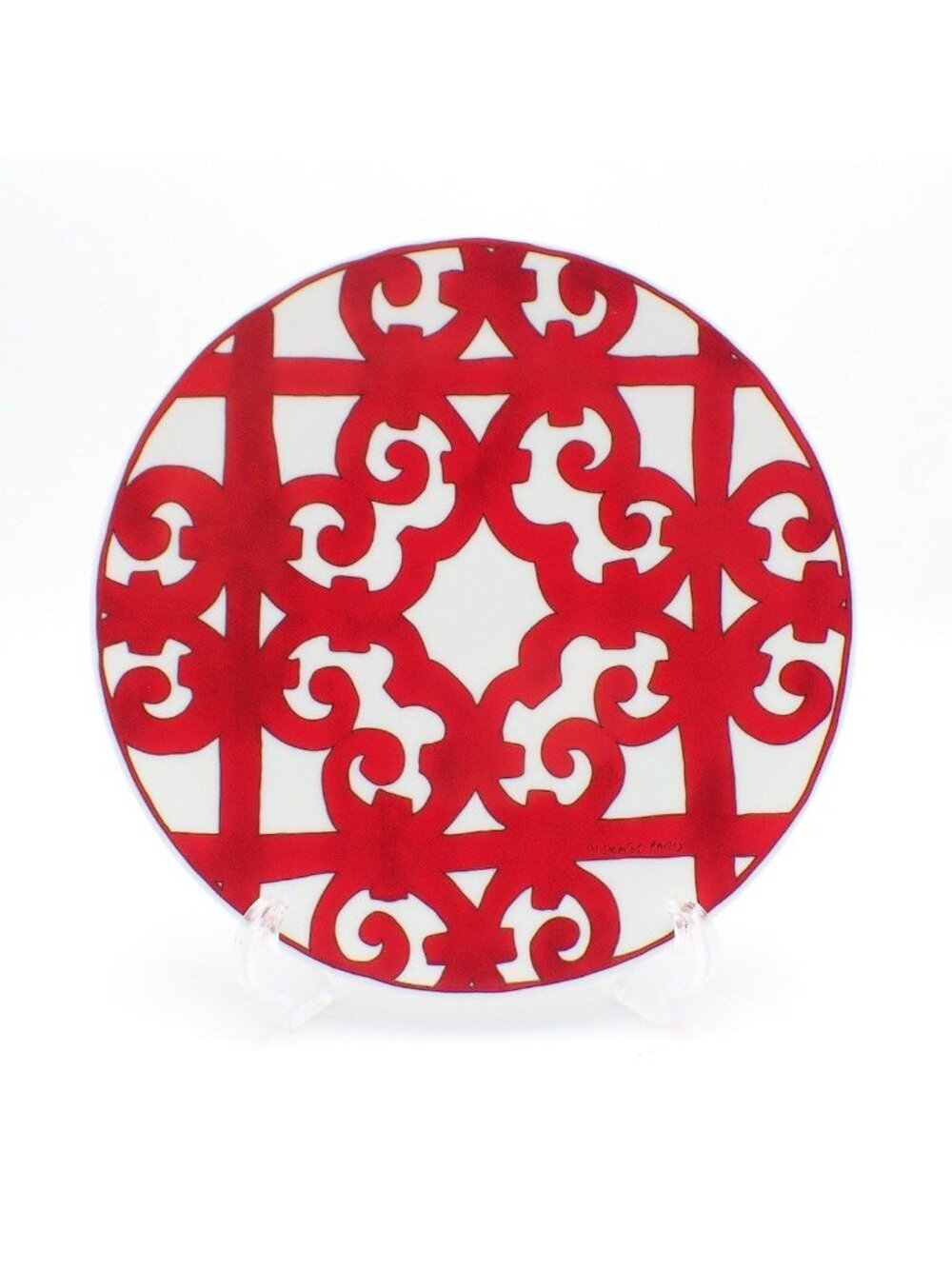 Hermes Guadalquivir Dessert Plate 2 Set